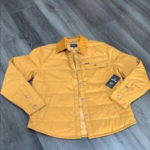 Brixton Mustard Quilted Jacket